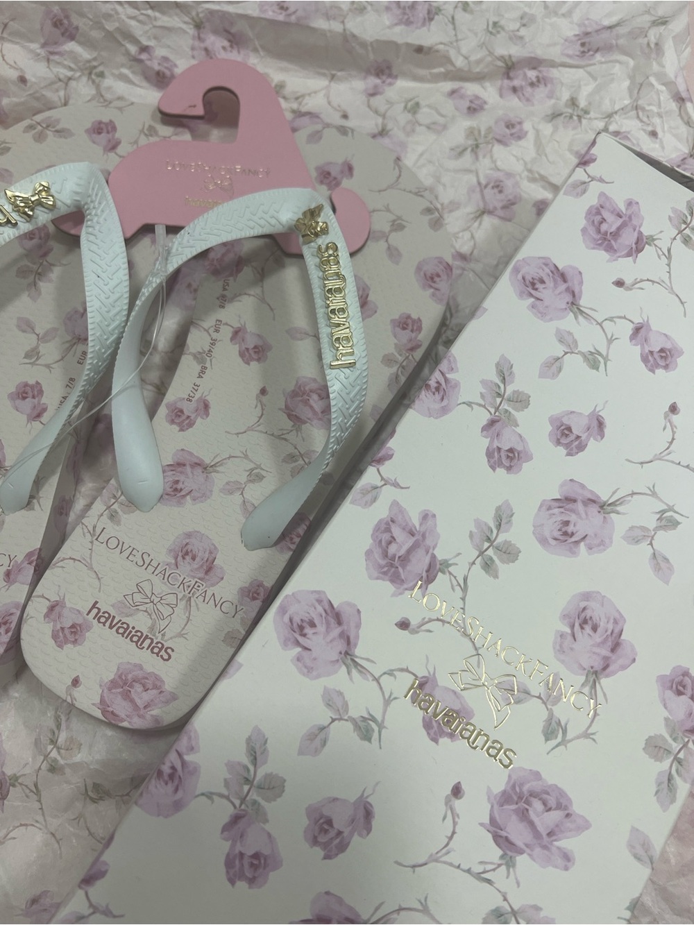 LoveShackFancy x Havaianas Ribbon Rosa - Picture 4 of 4
